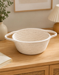 Cotton Rope Woven Storage Basket