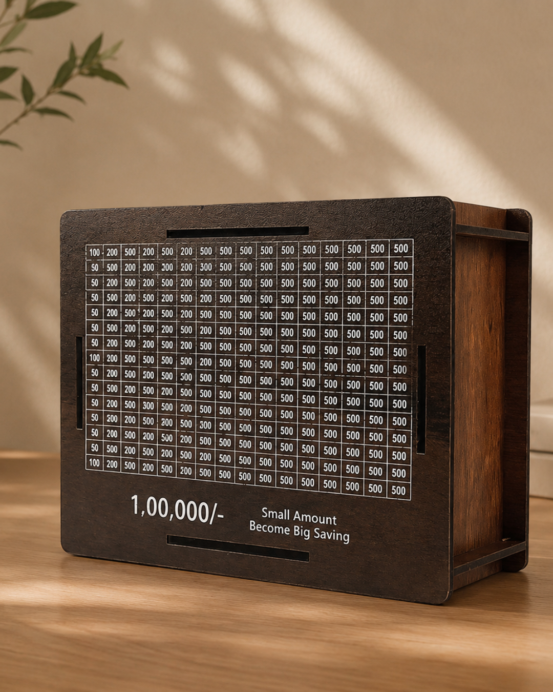 Wooden Money Piggy Bank